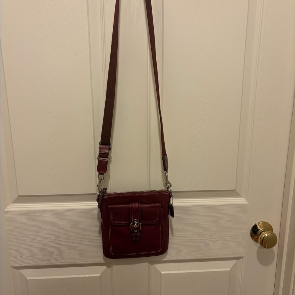 COACH Women's Crossbody Bag in Deep Burgundy